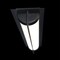 Dweled Oberon 26in LED Indoor and Outdoor Wall Light 3000K in Black WS-W457 - alternate 3